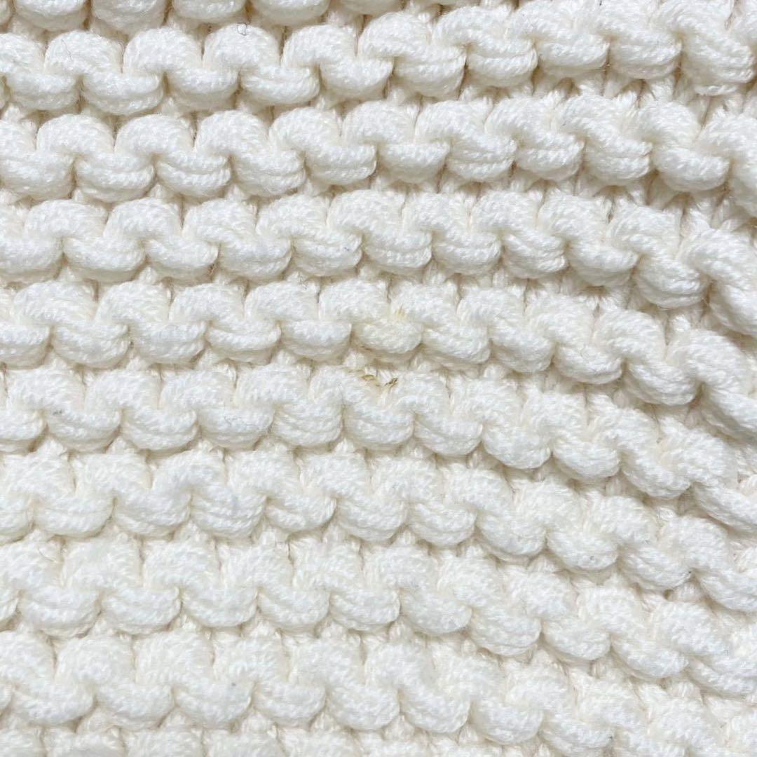 専用 本物 グッチ ハイネック ローゲージ 長袖 ニットセーター S アイボリー