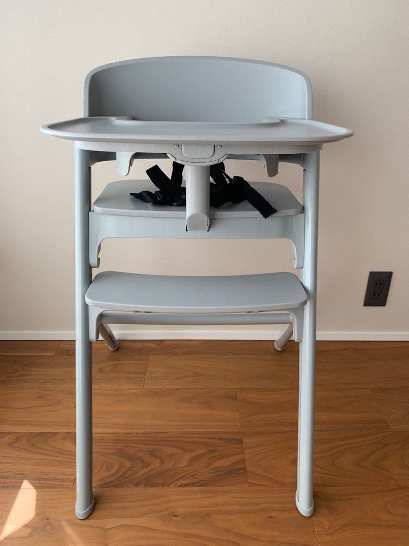 NOVUS ハイチェア グレー 取扱説明書付き