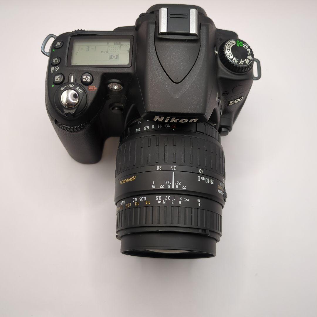 Nikon D90 デジタル一眼レフカメラ シグマ28-80mmDレンズ付き