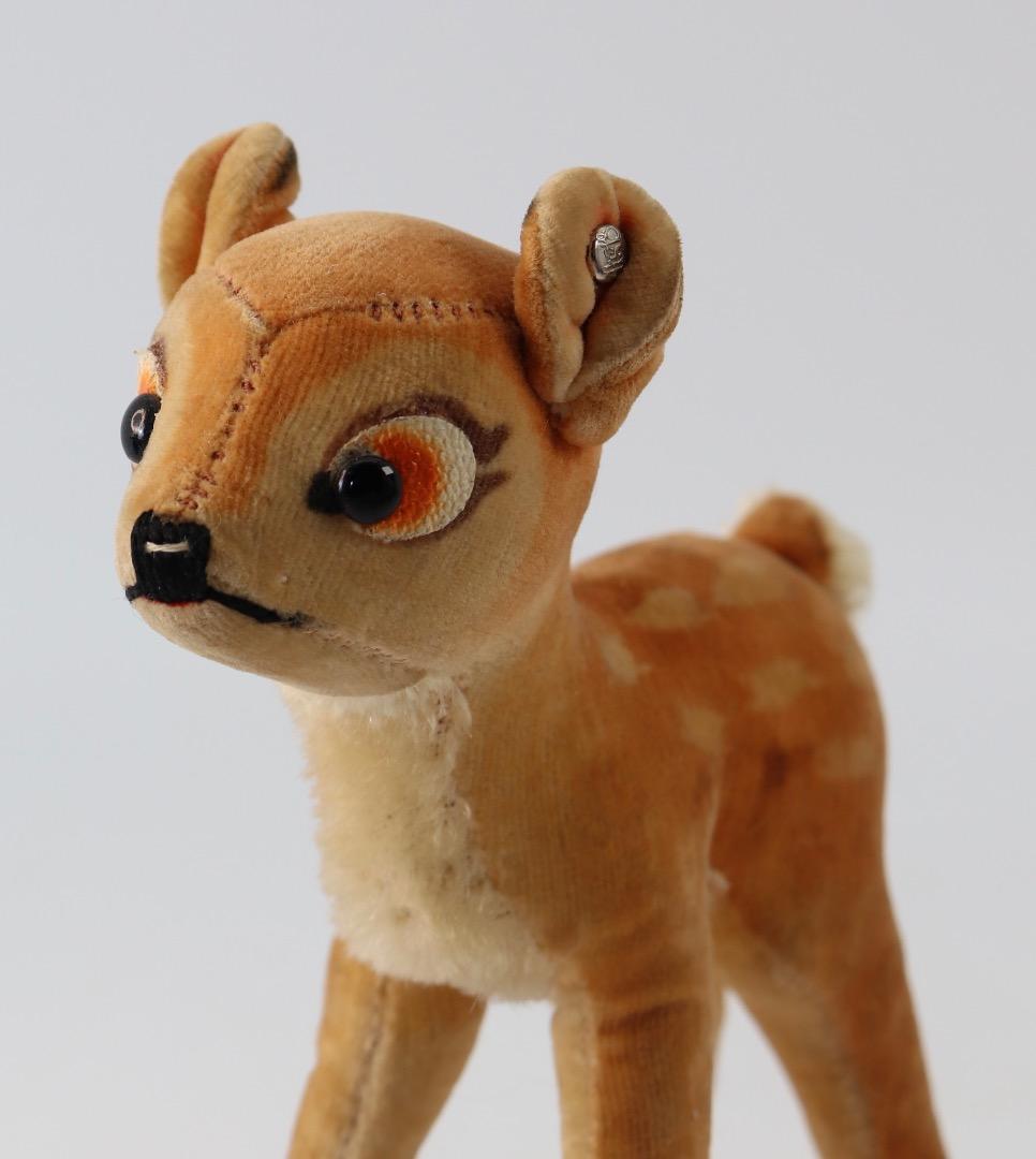STEIFF Bumbi 茶色のシカ ぬいぐるみ 約20cm