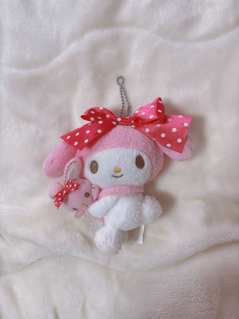 希少激レア 未使用 いちご色のリボンデザインシリーズマスコット