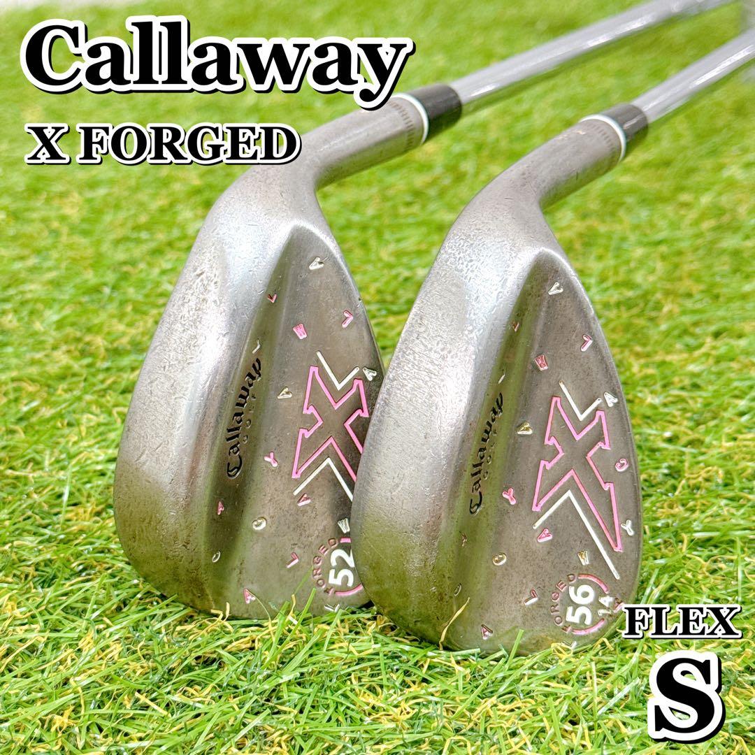 Callaway X Forged 52度 56度 ウェッジ 希少 【K470】