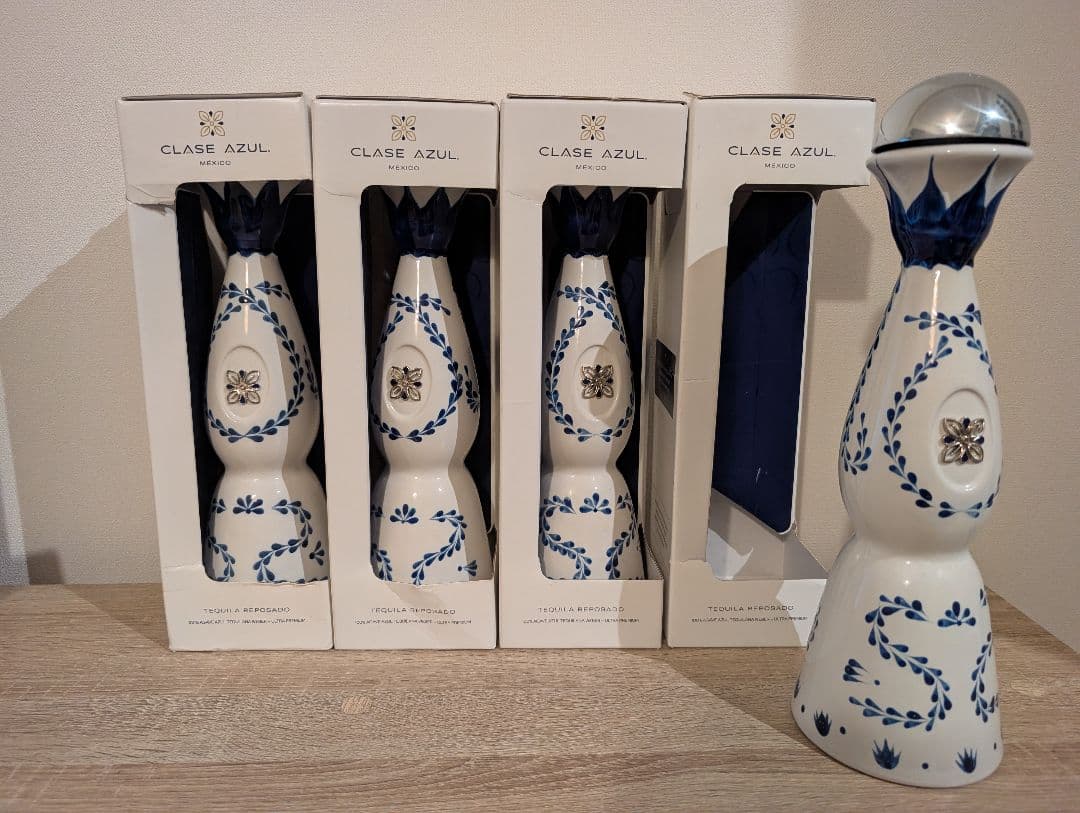 クラセアスール レポサド 空き瓶 Clase Azul テキーラ ３本セット