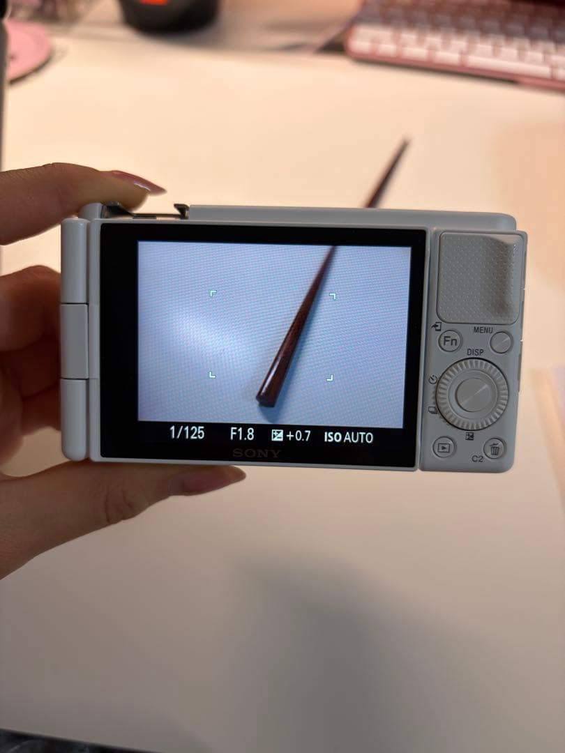 SONY ZV-1ホワイト128GB SDカード付 美品