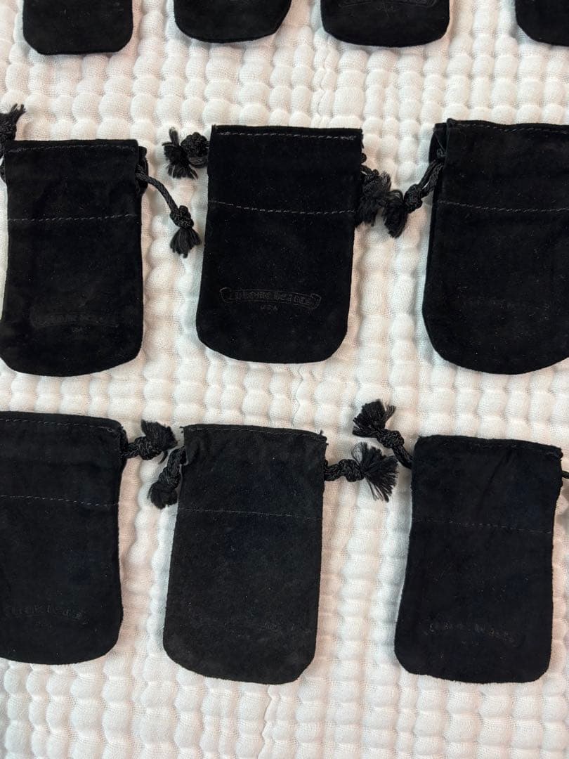 【クロムハーツ】皮袋30枚　シルバー磨き　紙袋