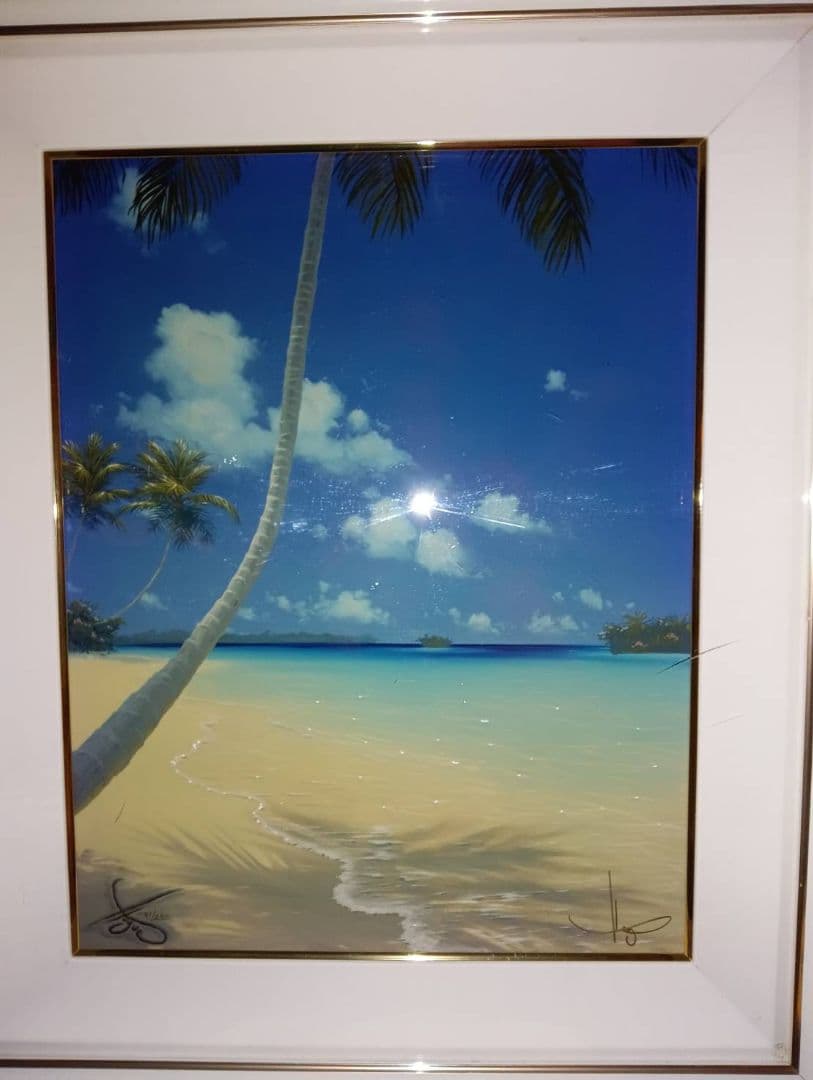 最終値下げ　ジョンアルホーグ　パームパラダイス　ダイヤ2個　ハワイ　海