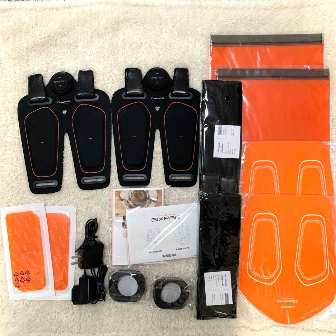 【未使用品】シックスパッド レッグベルト SP-LG2210F 2点セット