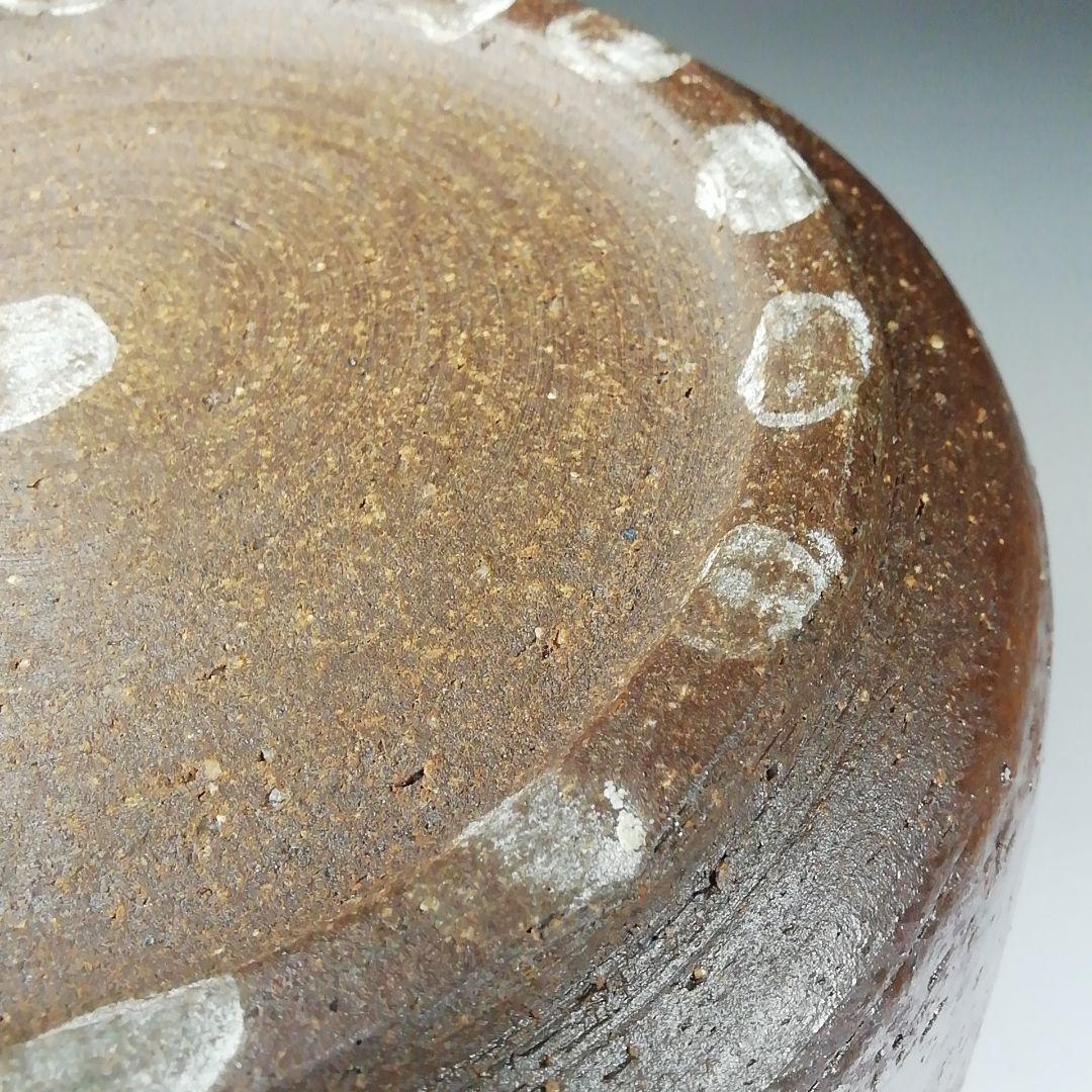 Ｔ１９５　水指　『一重口南蛮写　水指』『平安　与楽造』　共箱　茶道具