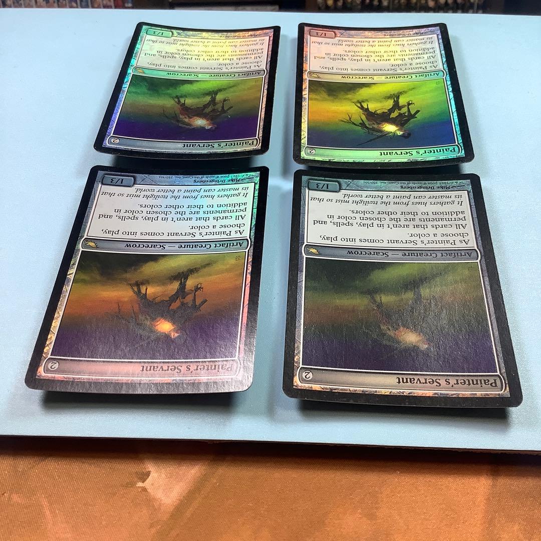 絵描きの召使い　SHM英語ffoil4枚セット