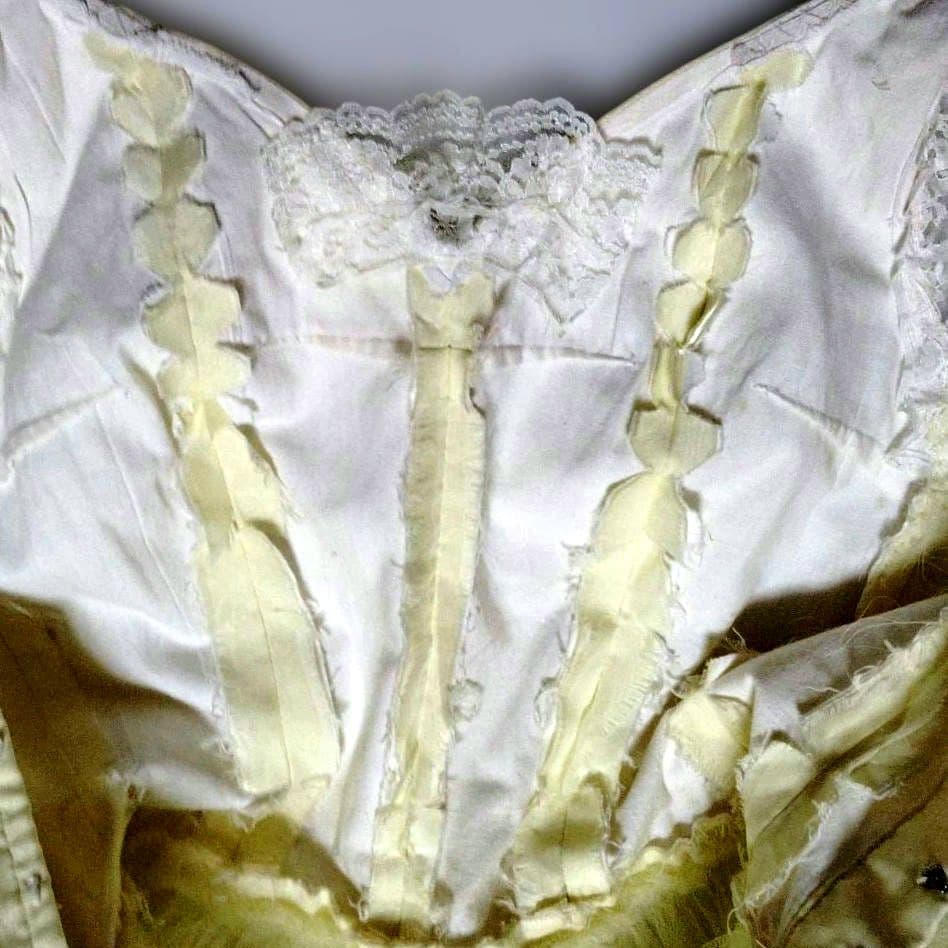 アダルト ロマンチックチュチュ 2着　訳あり　サテンとオーガンジー　 帽子付