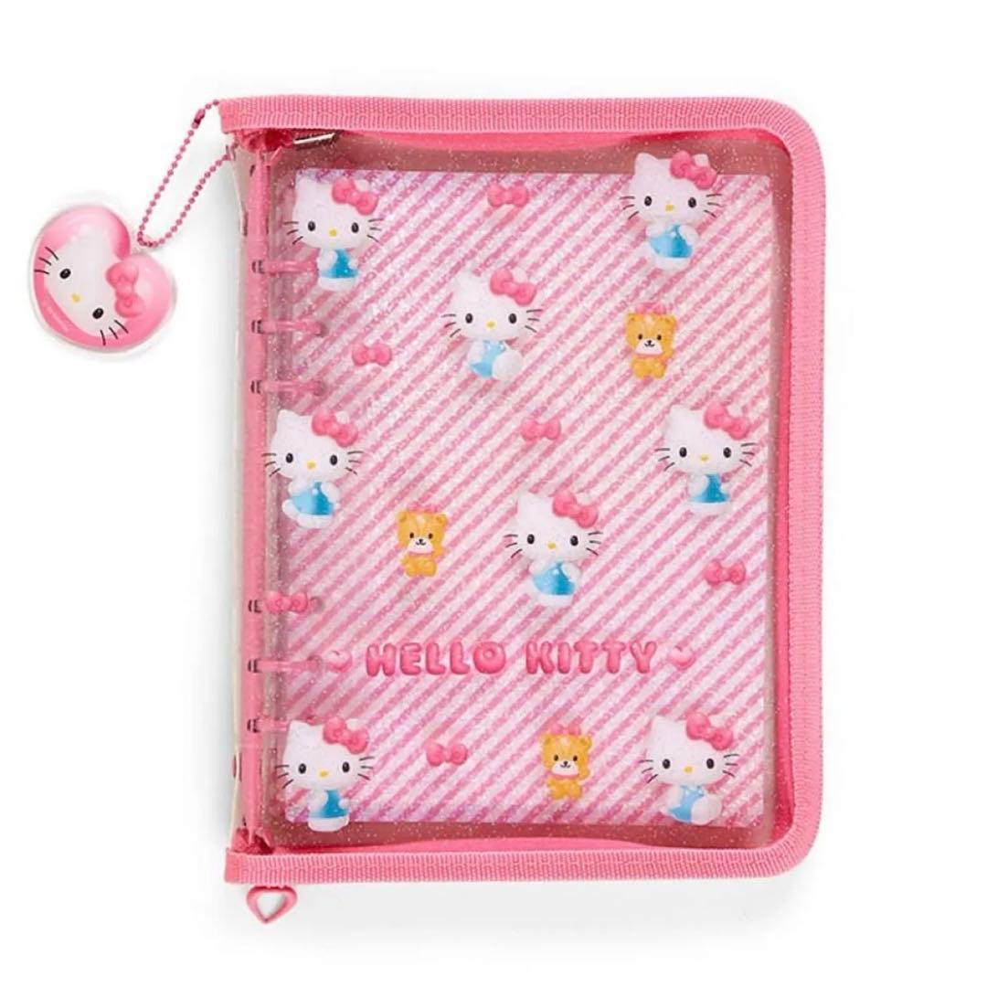 クリアバインダー 3D キティ サンリオ シール