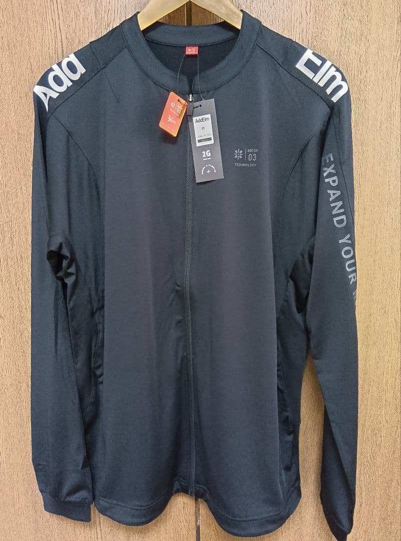 【新品未使用】 AddElm アドエルム ブラックジャケット ＬLサイズ