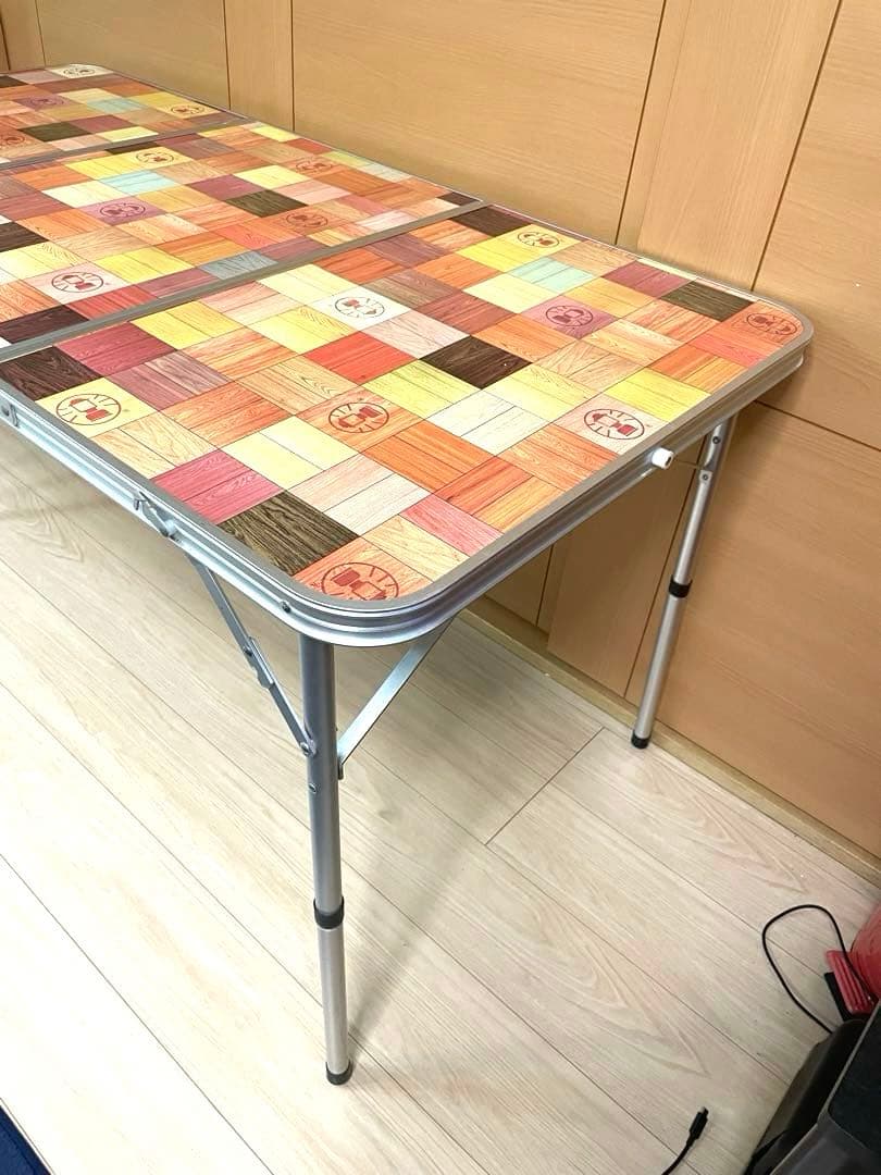 Coleman コールマン　3つ折り　ナチュラルモザイクリビング140