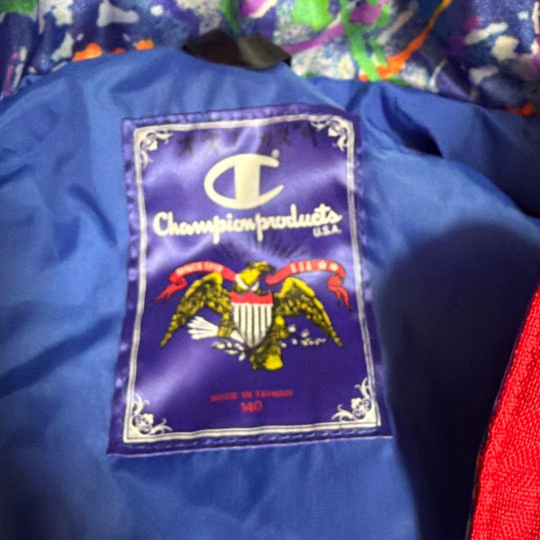 Champion カラフルフード付きジャケット 140サイズ