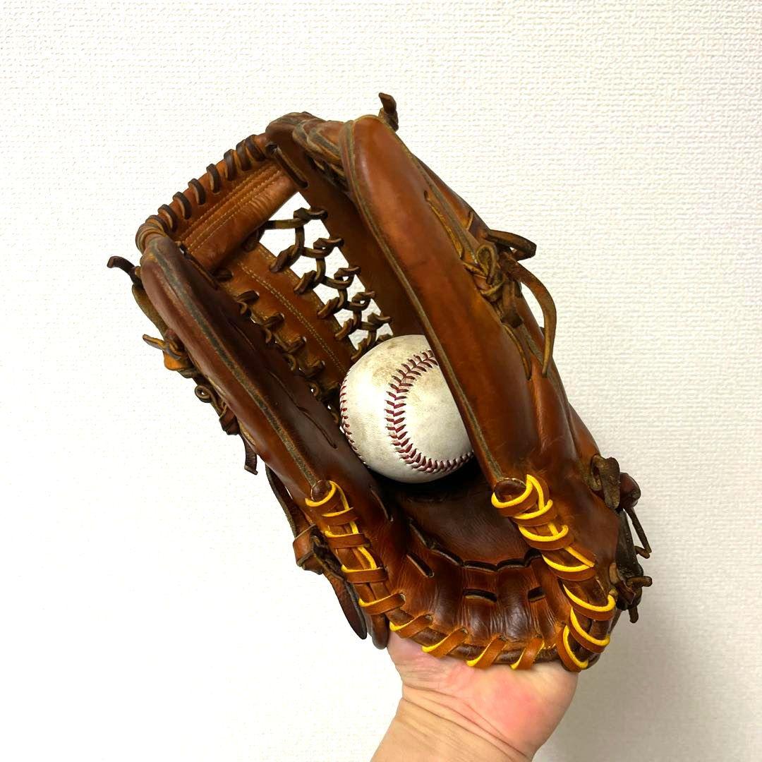 800 ミツワタイガー レボルタイガー 即戦力 軟式 外野手用グローブ