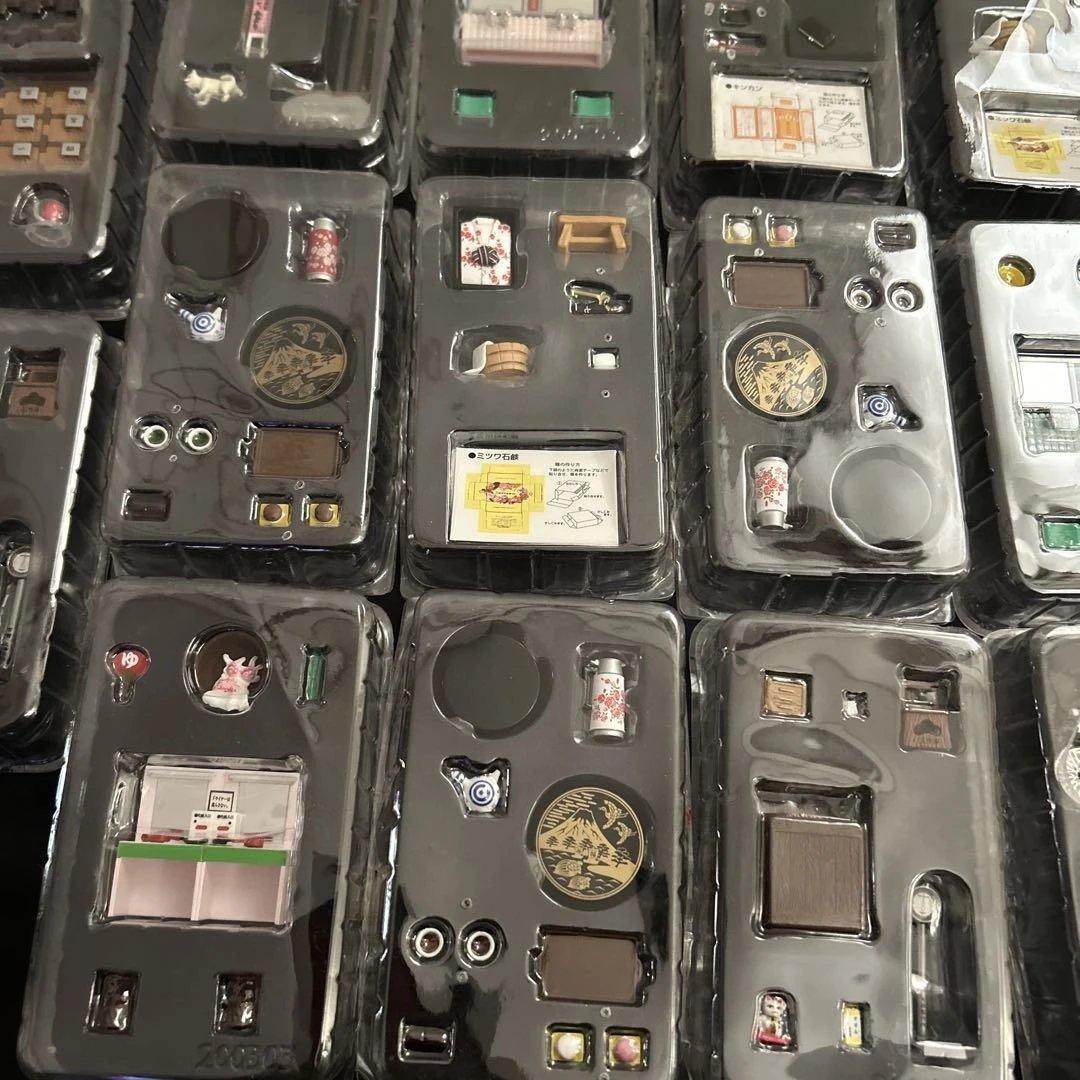 昭和おもひで銭湯 他 ミニチュアフィギュアセットカタログ入れて20点