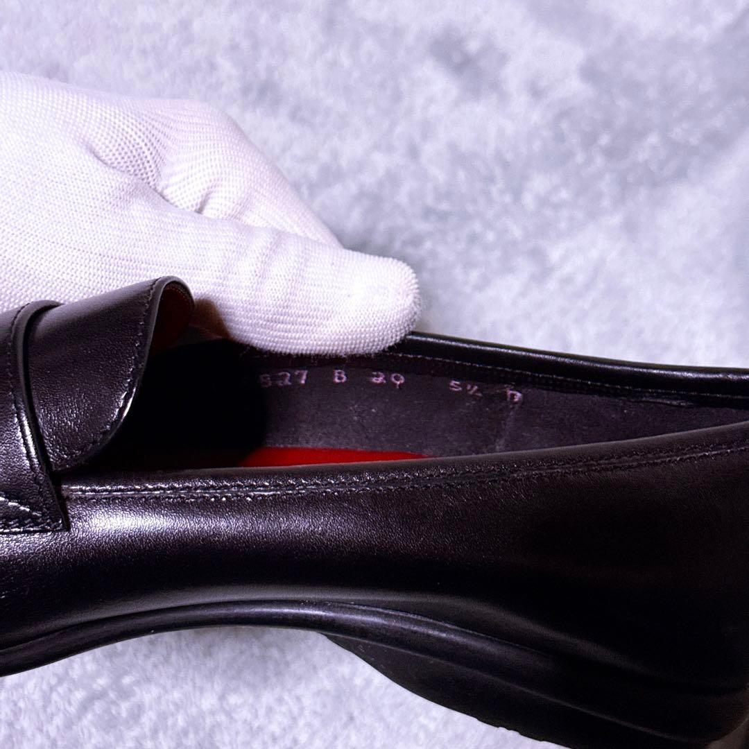 23cm【未使用】フェラガモ ローファー ブラック レディース 5 1/2