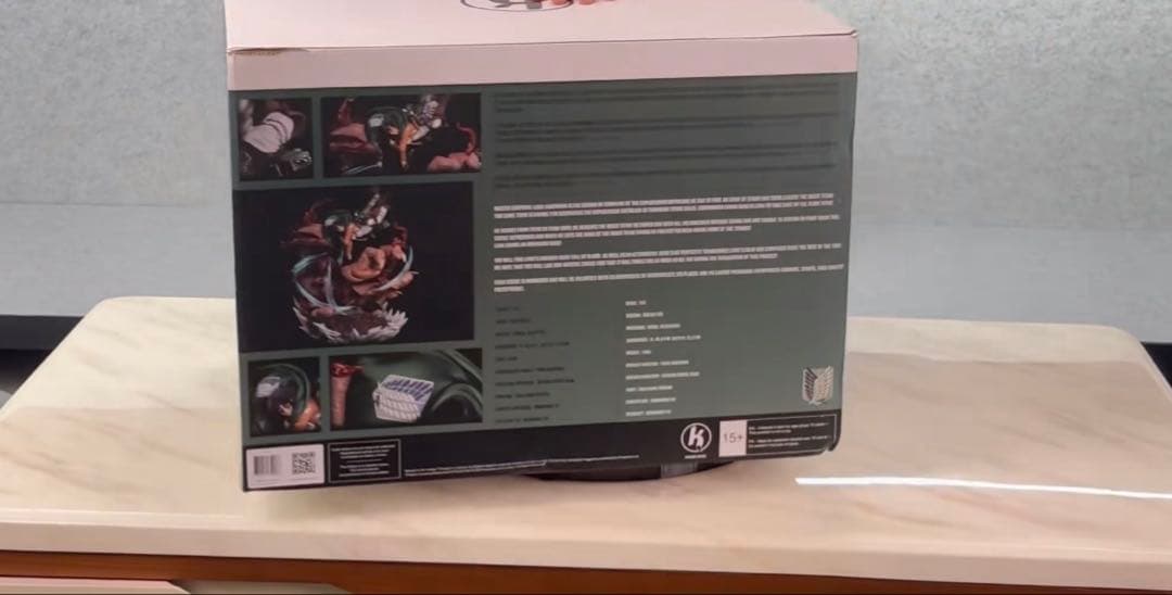 進撃の巨人 ③ リヴァイ·アッカーマン ガレージキット ガレキ スタチュー