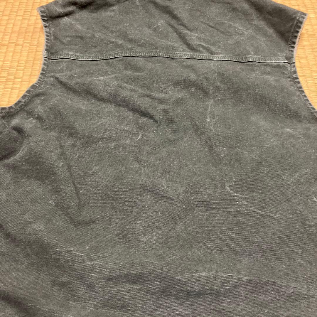 カーハート carhartt ベスト モスグリーン ダック ボア ロゼ