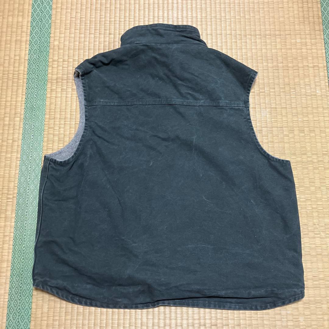 カーハート carhartt ベスト モスグリーン ダック ボア ロゼ