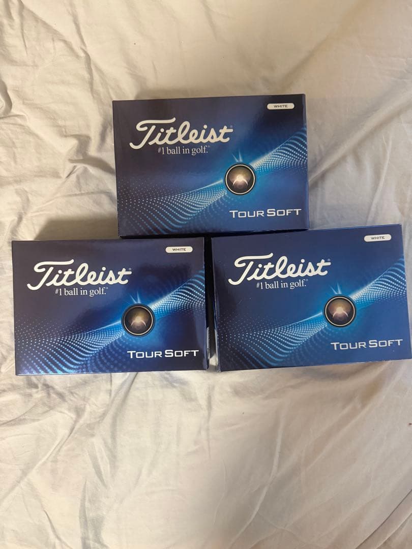 新品未使用 Titleist TOUR SOFT 2024 ゴルフボール3ダース