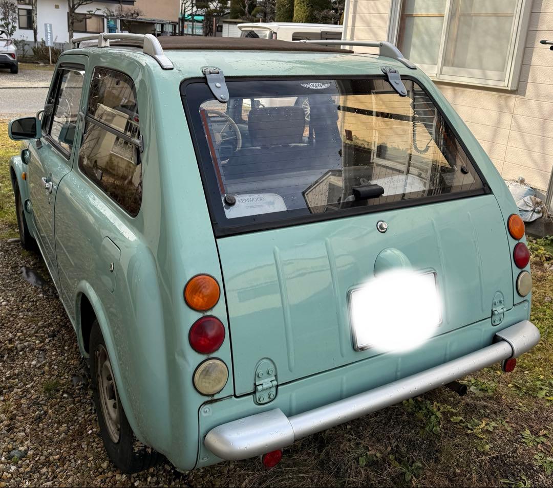 本日17時まで最終値下げ　日産パオ　キャンパストップ