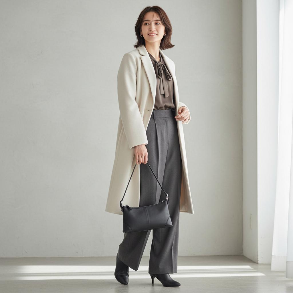 【極美品】COACH フォーマルバッグ ハンドバッグ ワンショルダー レザー 黒