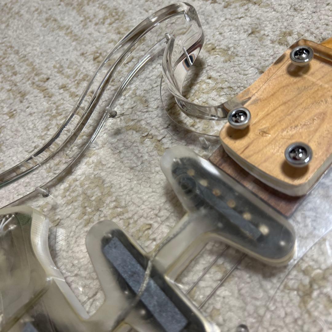 Barclay アクリル ボディ エレキギター ジャンク