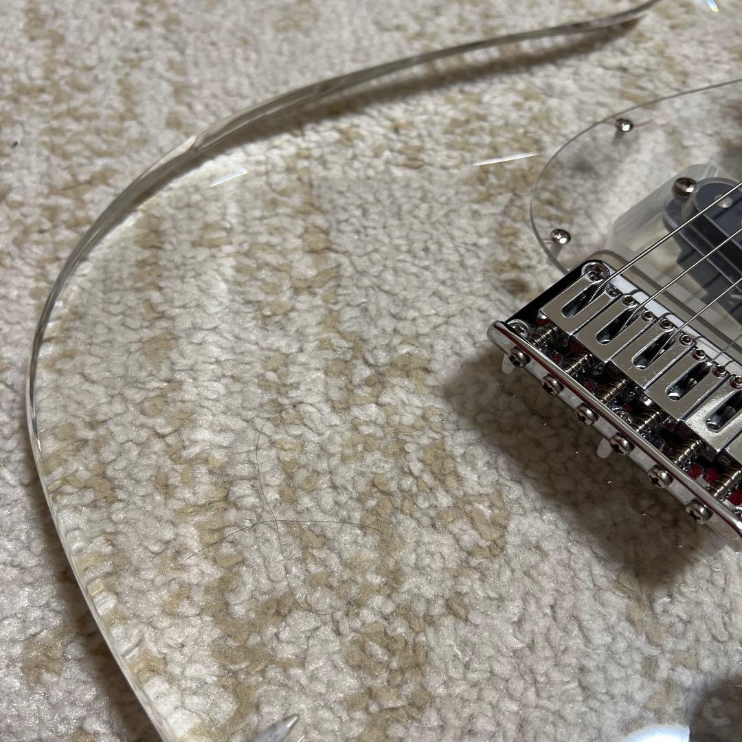 Barclay アクリル ボディ エレキギター ジャンク