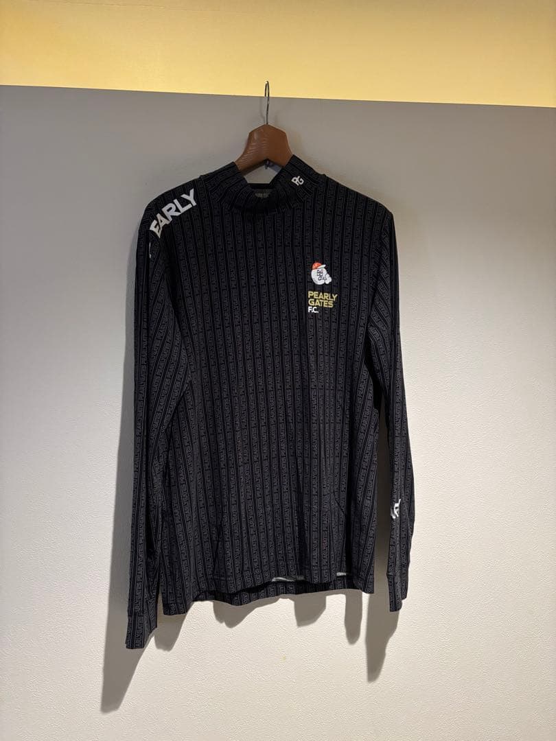 PEARLY GATES 長袖　モックネック　5 L メンズ　ゴルフウェア