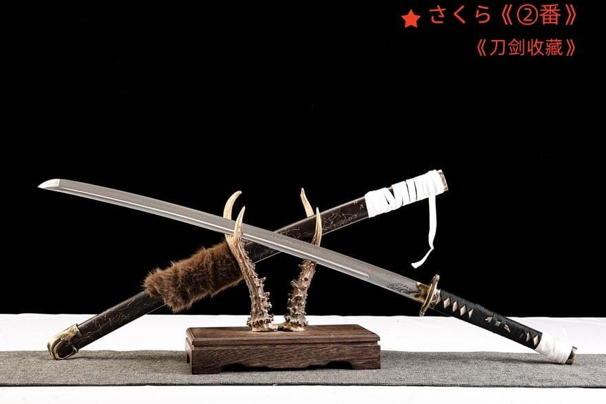 『羊蹄山の魂篤』模造刀 居合練習 太刀 美術品 手鍛造打