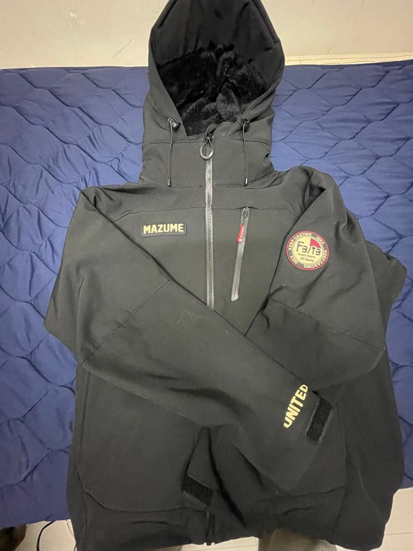 MAZUME フィッシングジャケット ブラック