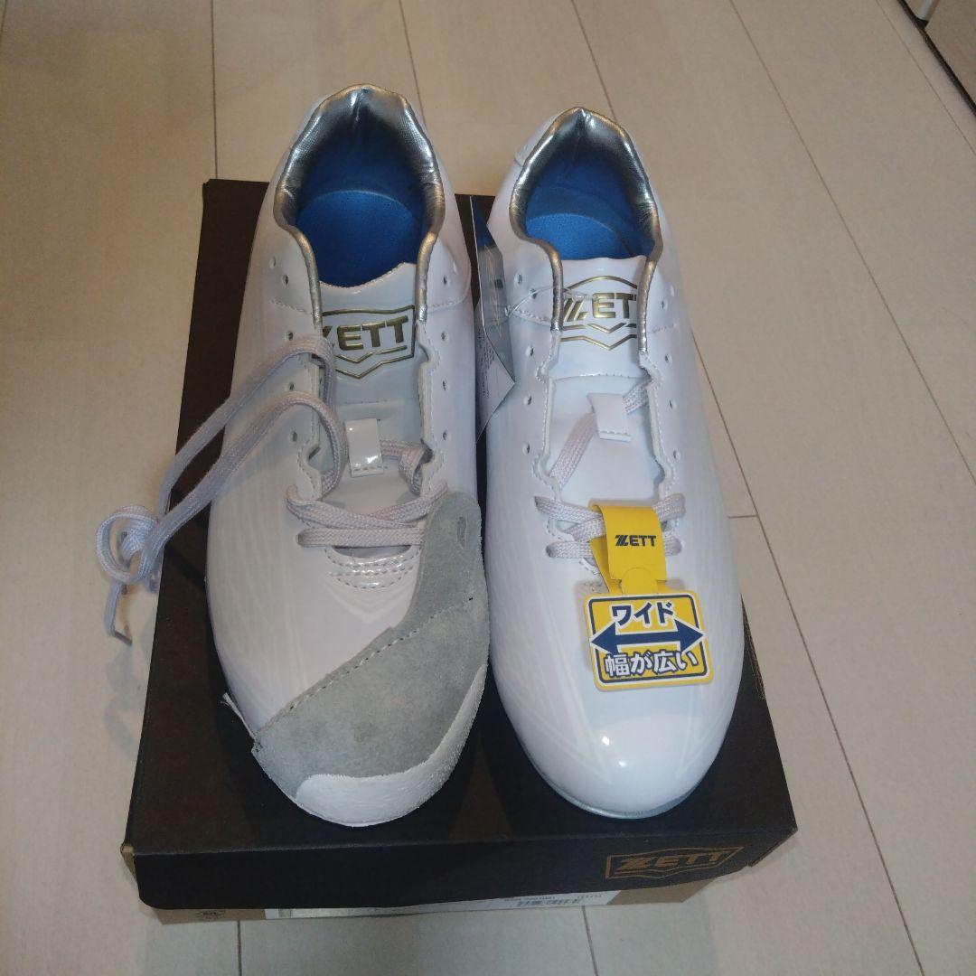 ZETT　ウイニングロードWH 27.0cm ホワイト