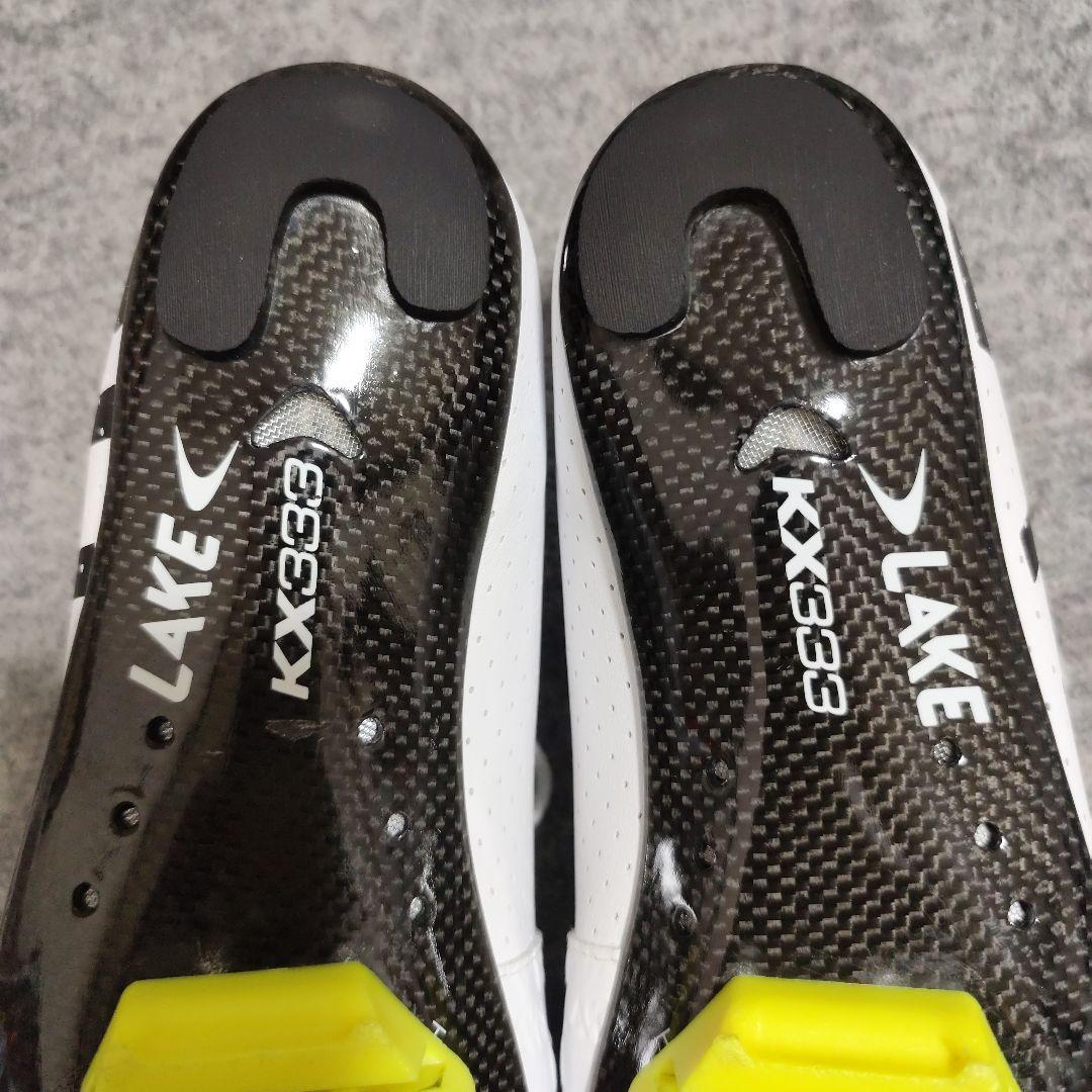 極美品　40.0　LAKE KX333　シューズ　競輪　レイク　サイクルシューズ