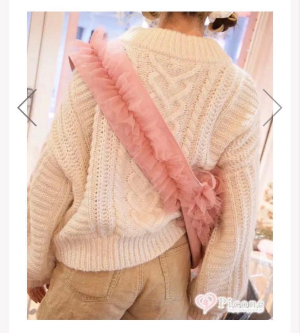 PICONE×The Fancys 限定 チュールフリルキャリーバッグ　スリング