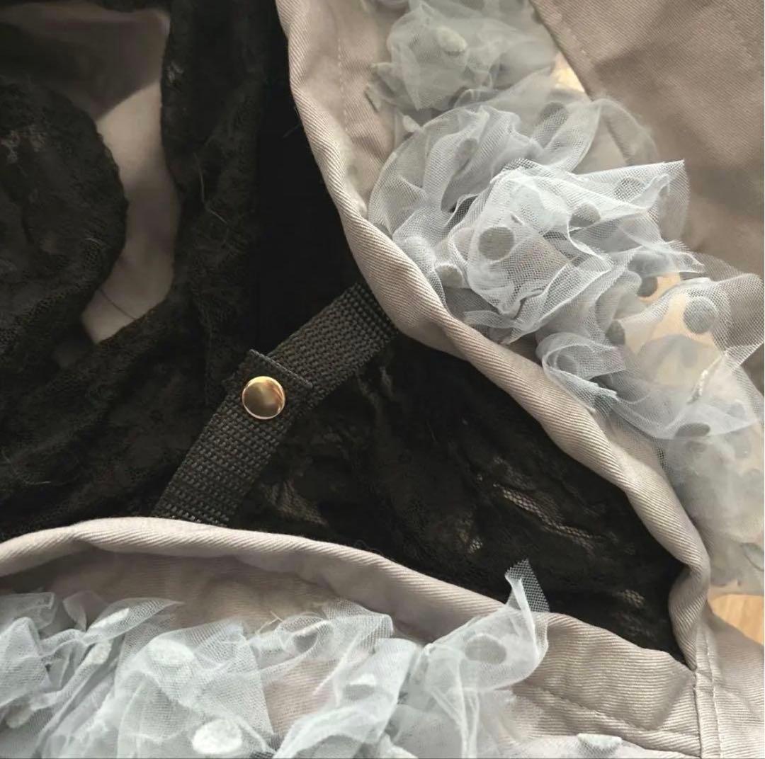 PICONE×The Fancys 限定 チュールフリルキャリーバッグ　スリング