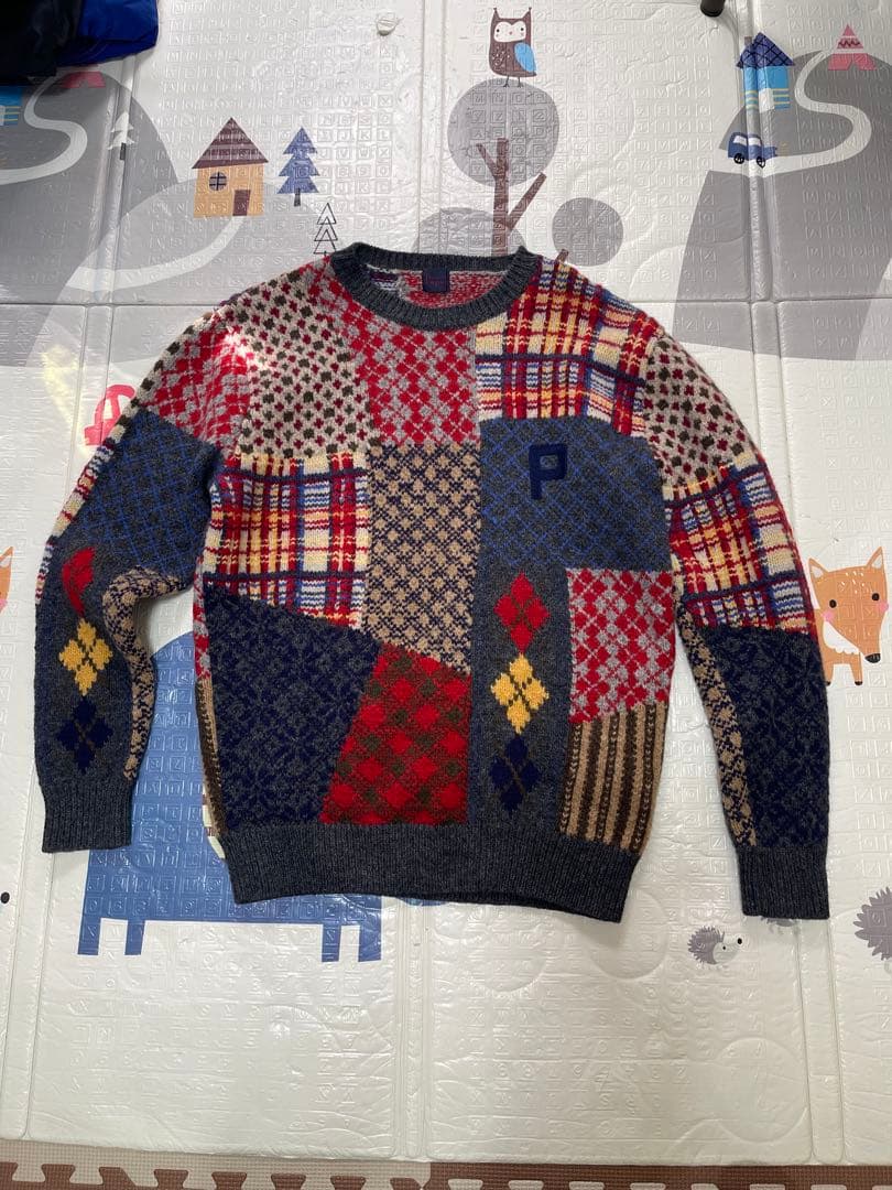 PAPAS パパス ニット セーター メンズ L