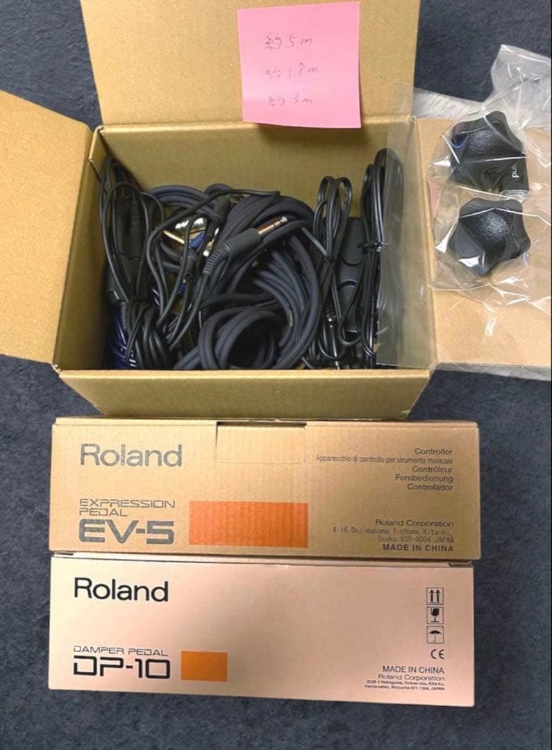 美品※動作不良有 Roland FA-06 61鍵盤 シンセサイザー 一式まとめ