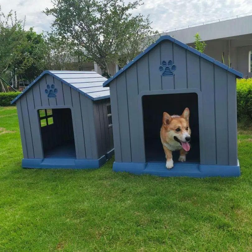 ❤いいね割引　犬小屋　Lサイズ　ペットハウス　ペットケージ　プラスチック　室内外