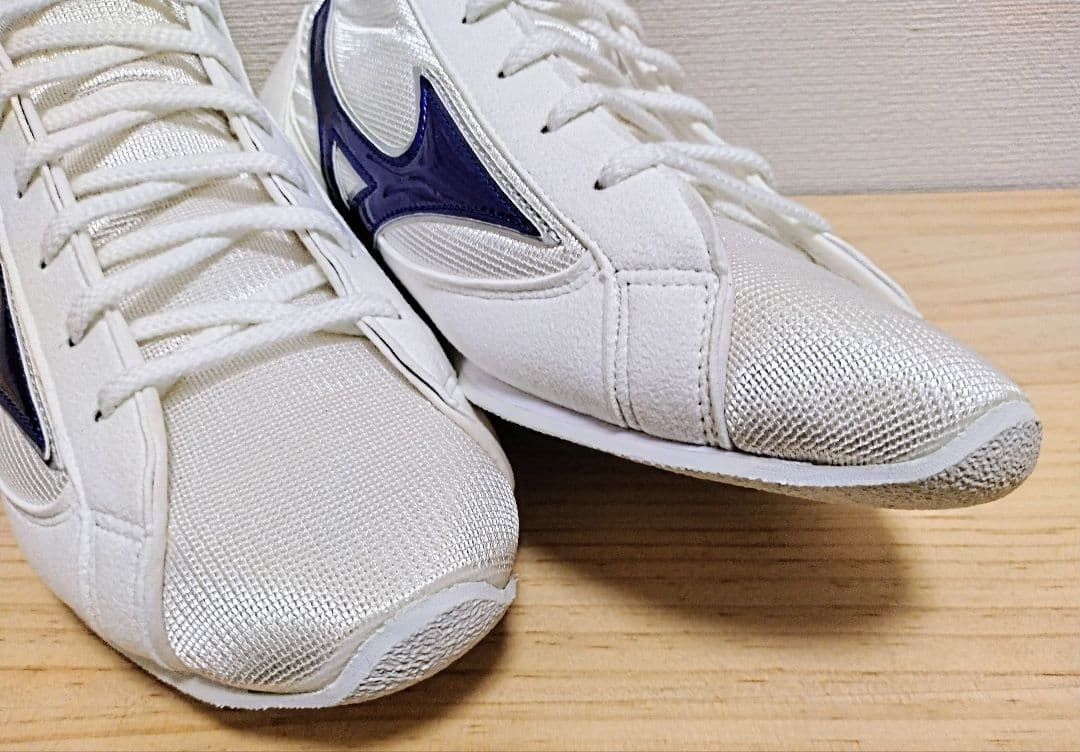 ミズノ ボクシングシューズ 白 26.5cm