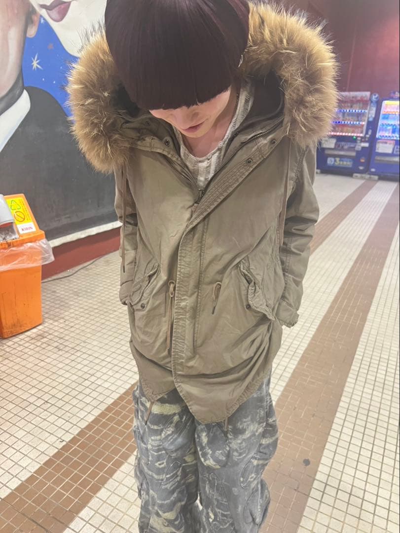 Y2K モッズコート ファー 平成ギャル archive ミリタリー お兄系