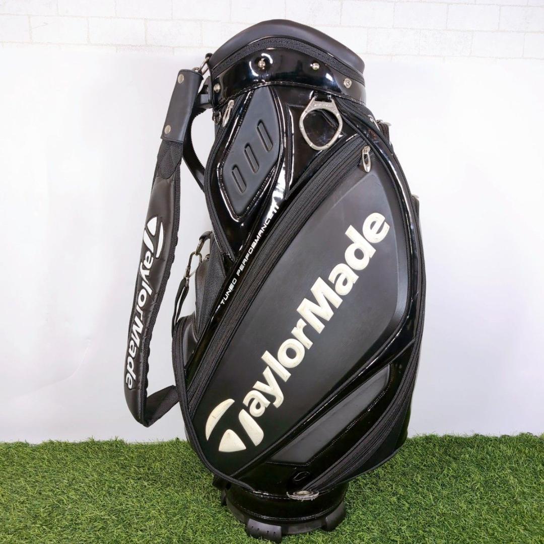 TaylorMade テイラーメイド ゴルフ キャディバッグ 9型 ブラック