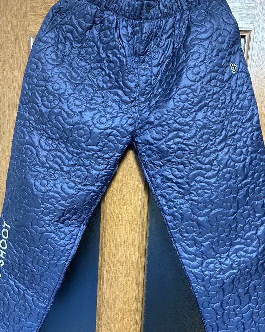 8gshoot golf. ネイビー キルティングジャケット