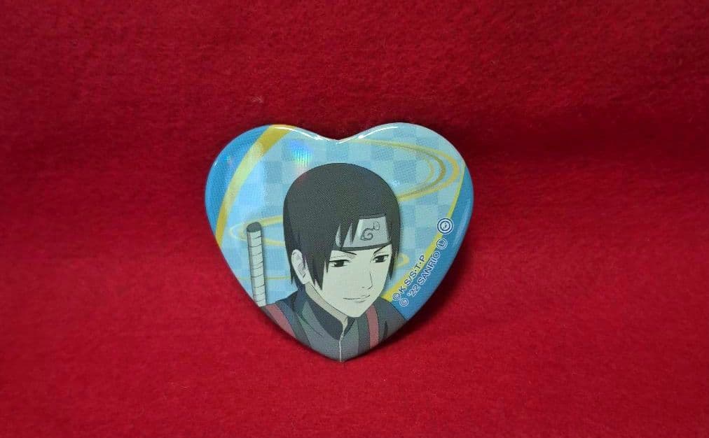 NARUTO 缶バッジ ホログラム サイ サンリオ