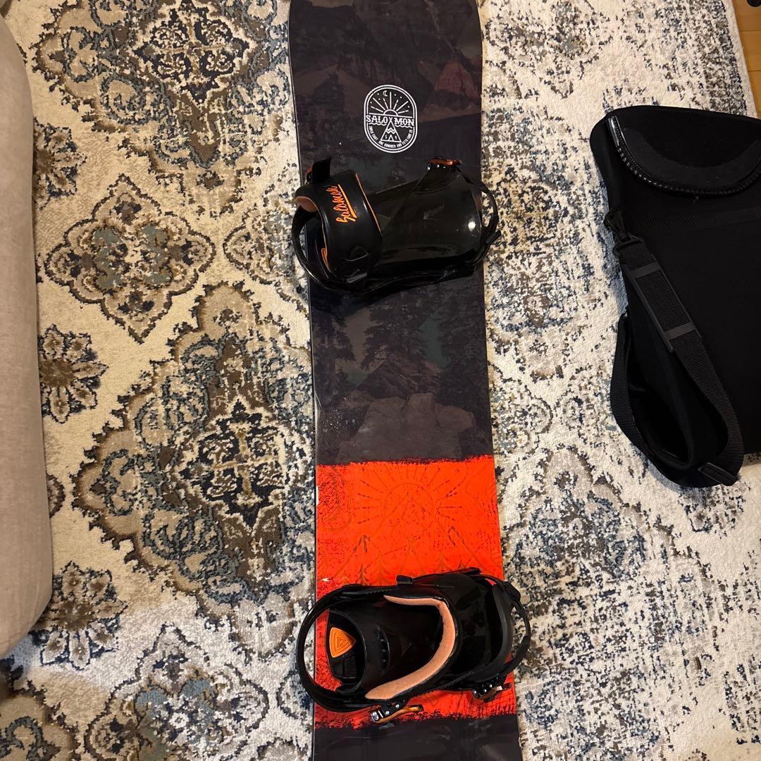 Salomon サロモン　バインディング付　スーパーエイト　スノーボードセット