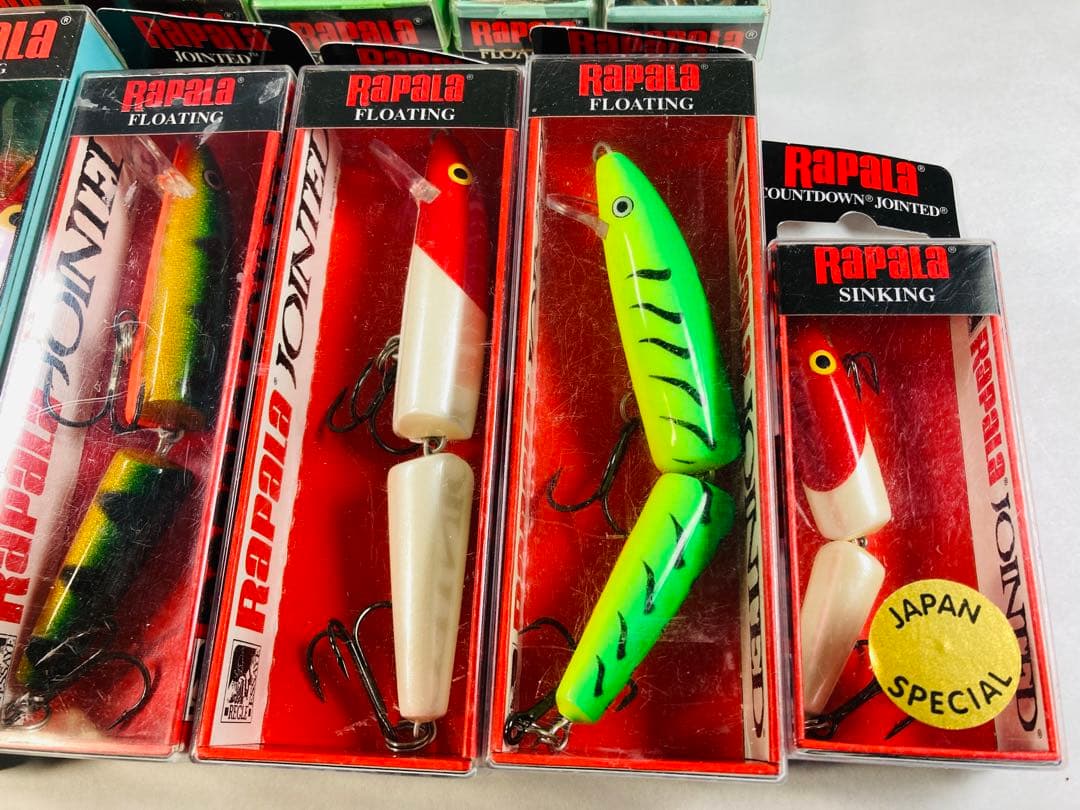 【Rapala】バス釣り引退 ラパラ ルアーセット 18個