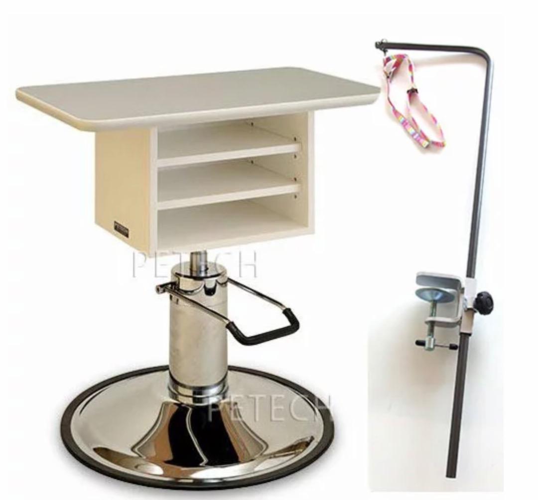 グラミープロ７５０　ラウンド油圧式トリミングテーブル(外付けアーム付き)