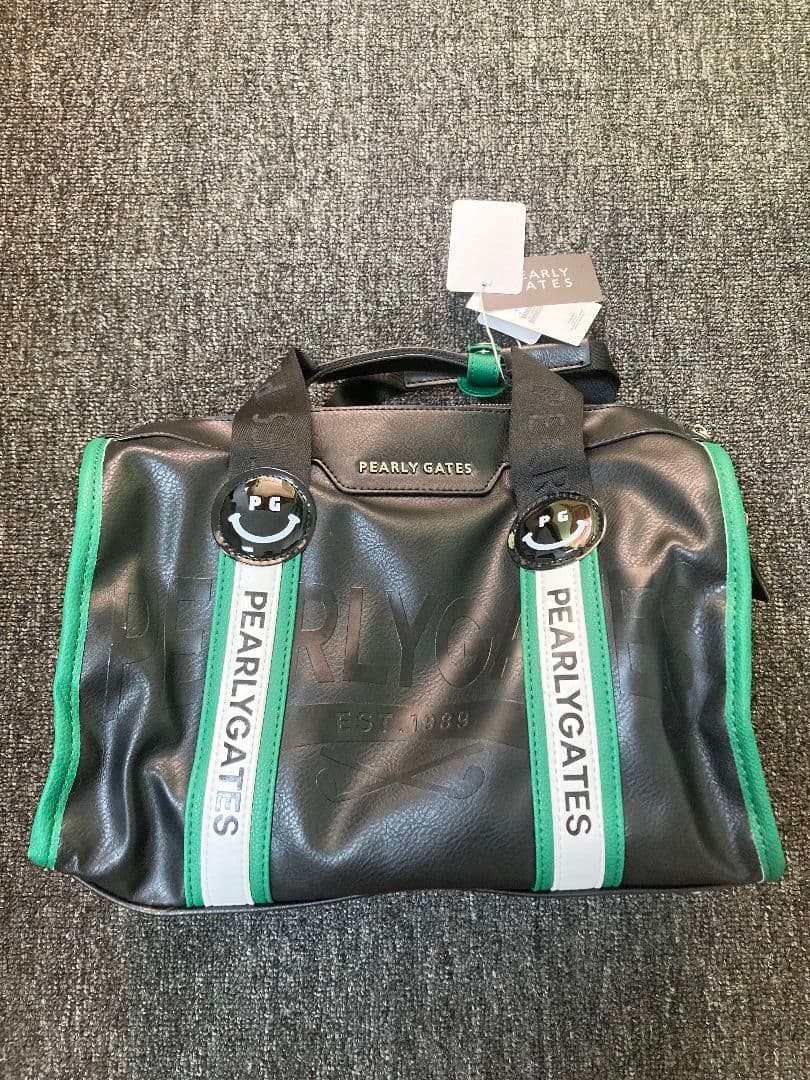 PEARLY GATESゴルフバッグブラックゴルフ収納バッグ ゴルフウェアバッグ