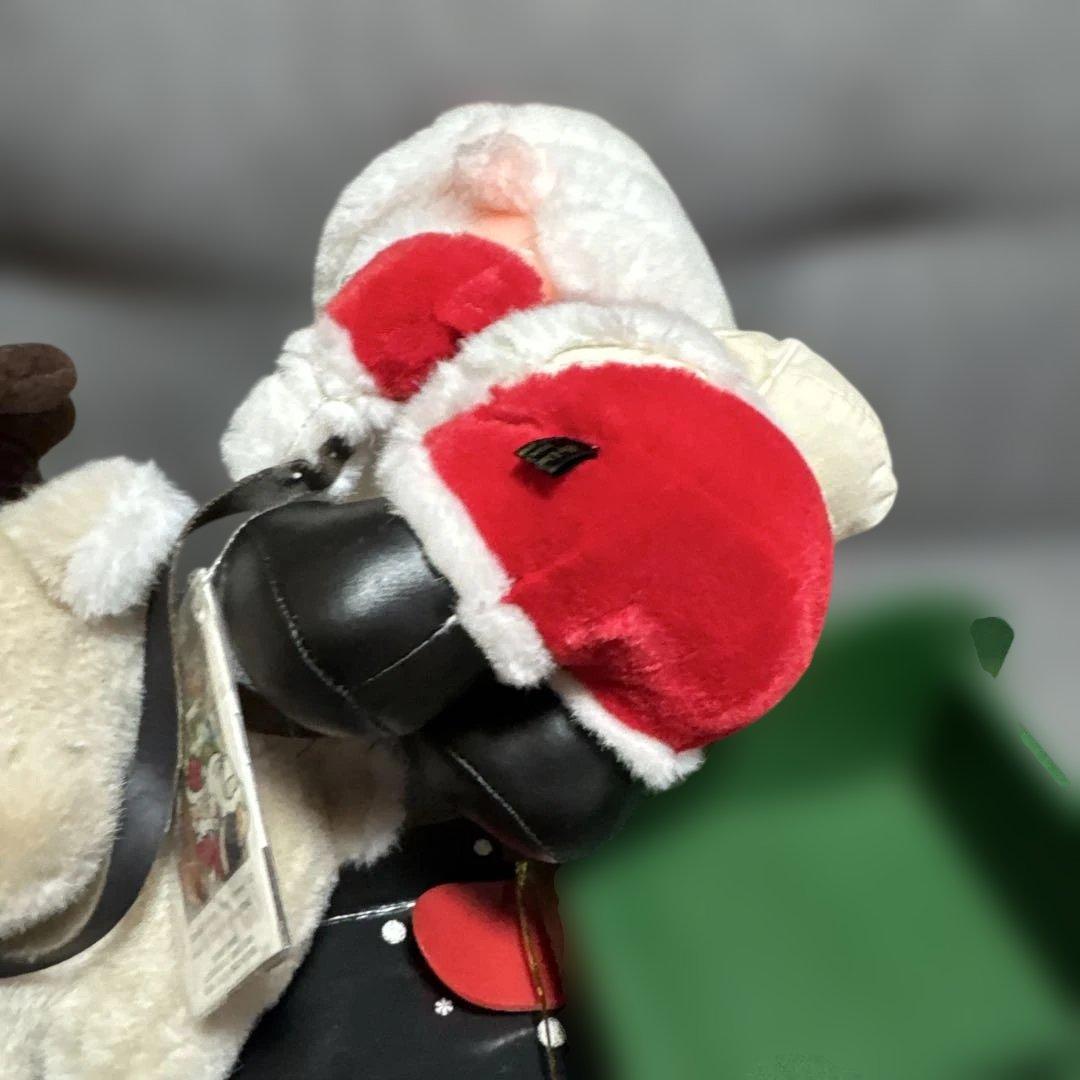 希少♡昭和レトロ　チムニーワールド クリスマス　ソリに乗ったサンタさん/トナカイ