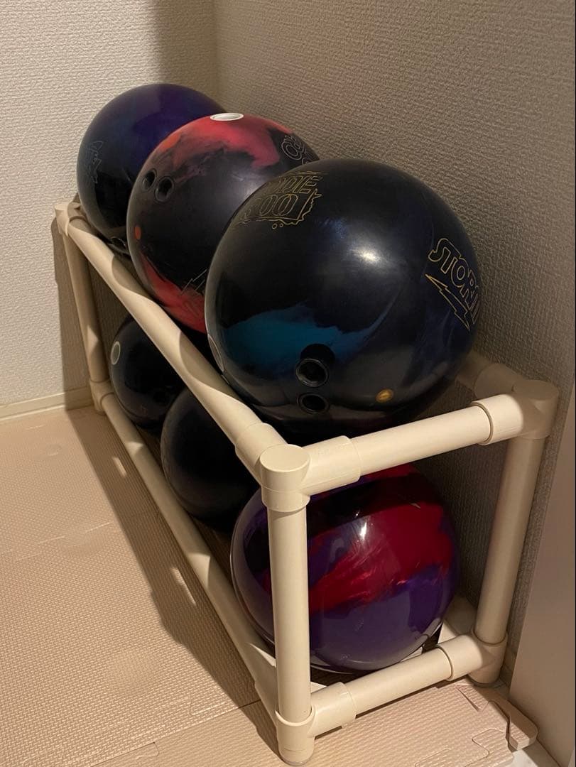 ボウリング ボールラック カスタム可能